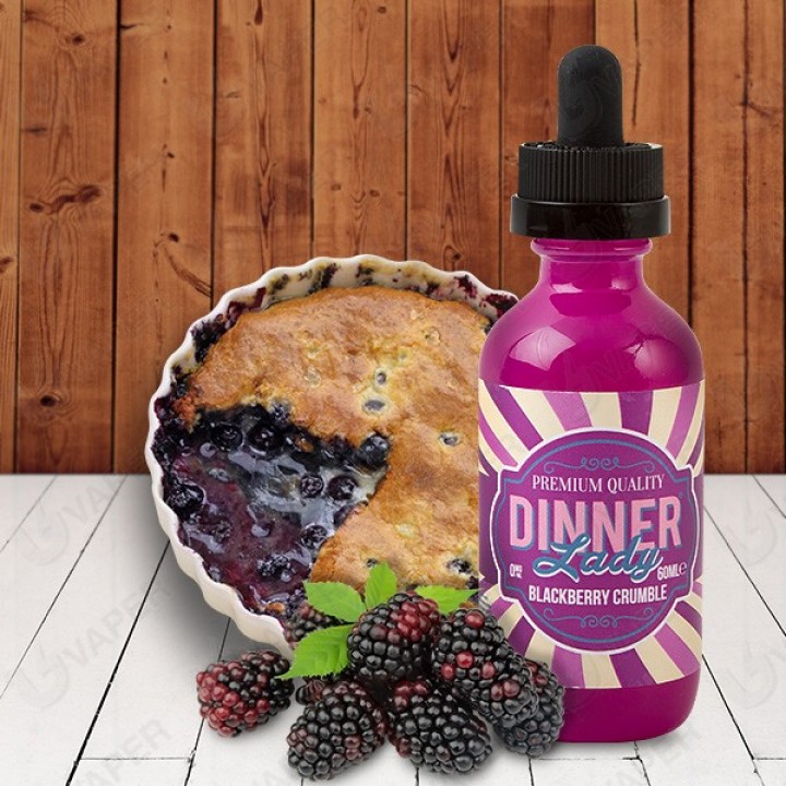 Dinner Lady Blackberry Crumble 60ML Premium Likit