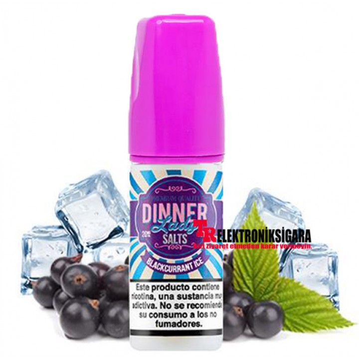 Dinner Lady Blackcurrant ice 30ml Premium Salt Likit