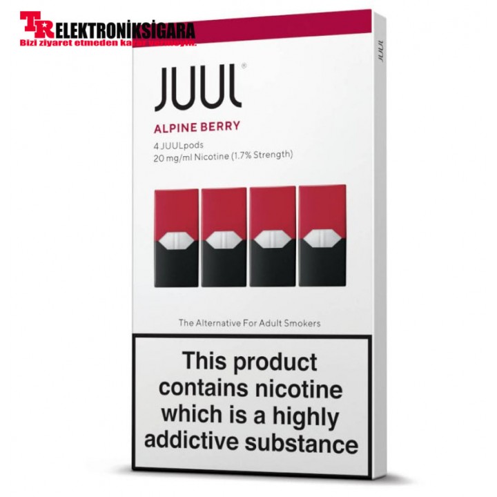 Juul Pod Alpine Berry (Kartuş) 4'lü Paket