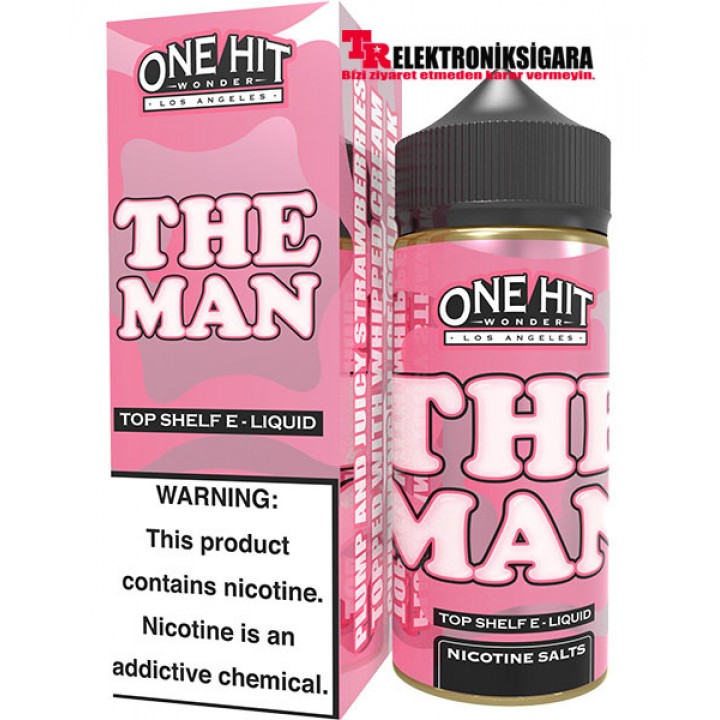 ﻿ONE HİT WONDER™ THE MAN (MİLK MAN) PREMİUM SALT LİKİT (30ML)